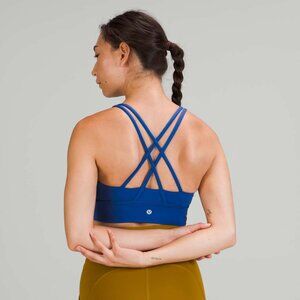 NWT Lululemon Energy Bra Longline - Symphony Blue